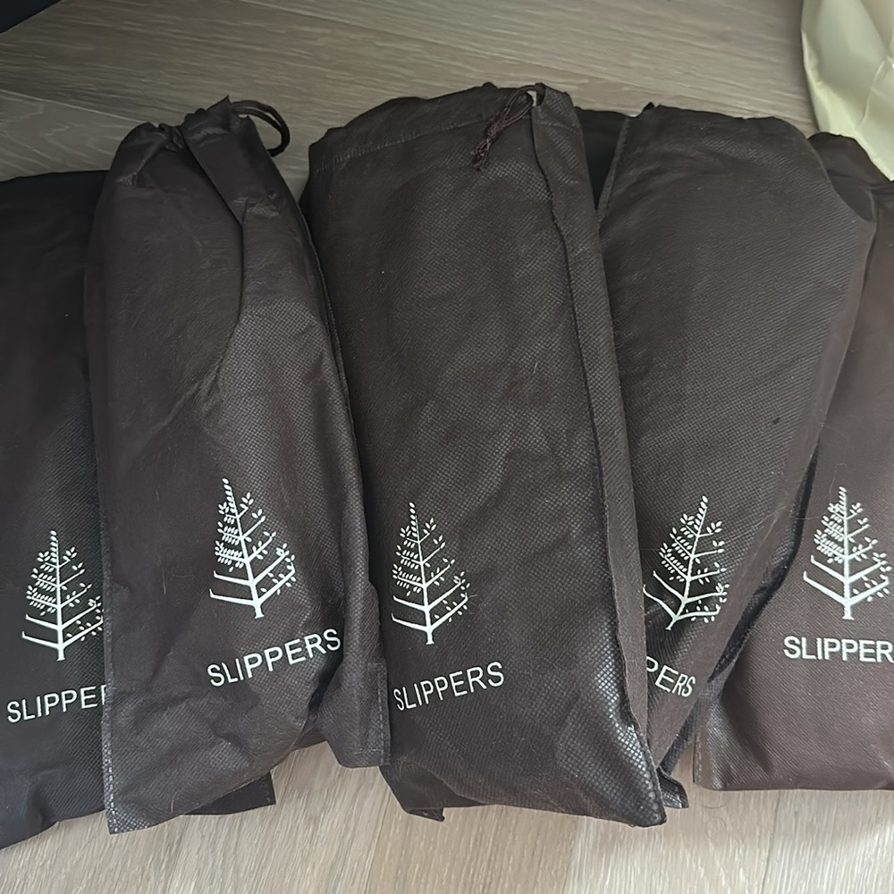 Four Seasons hotel slippers